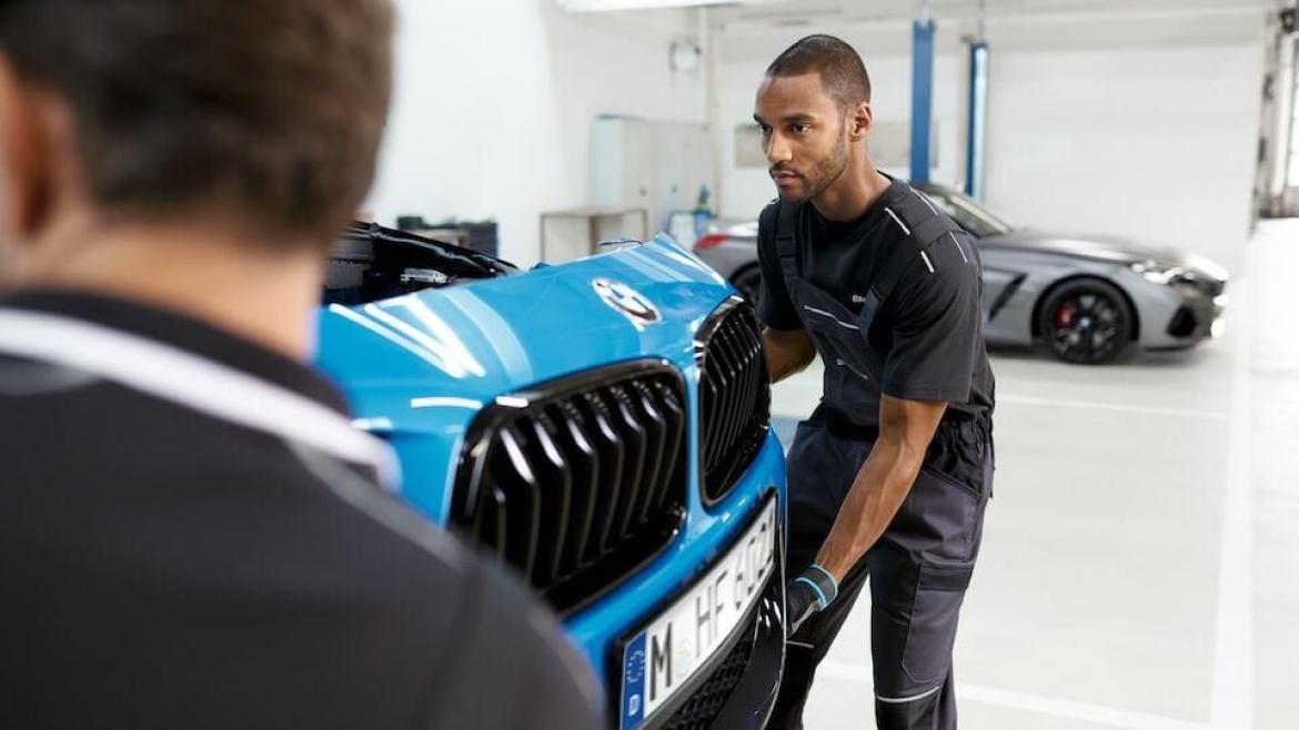 Réparations de carrosserie BMW. 